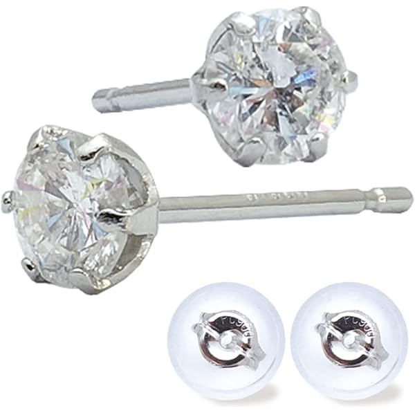 PT天然ダイヤモンドピアス 計0.4ct 鑑定書付き 計0.4ct PT天然ダイヤモンドピアス 鑑定書付き